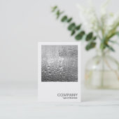 Square Foto 0305 - Cooles Wasser Visitenkarte (Stehend Vorderseite)