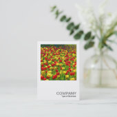 Square Foto 0317 - See von Tulips Visitenkarte (Stehend Vorderseite)