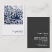 Square Foto 031 - Blasen Visitenkarte (Vorne/Hinten)