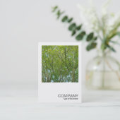 Square Foto 0348 - Japanischer Ahorn Visitenkarte (Stehend Vorderseite)