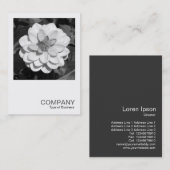 Square Foto 0378 - Dahlia 'David Howard' Visitenkarte (Vorne/Hinten)