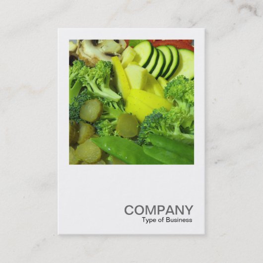 Square Foto 0379 - Stir-fry 01 Visitenkarte (Vorderseite)