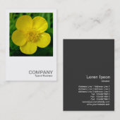 Square Foto 03 - Buttercup Visitenkarte (Vorne/Hinten)