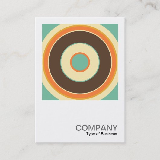 Square Foto 0429 - Bunter Kreis 02 Visitenkarte (Vorderseite)