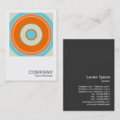 Square Foto 0430 - Farbkreis 03 Visitenkarte (Vorne/Hinten)