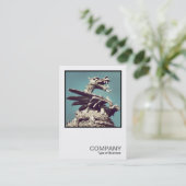 Square Foto 0434 - Dragon Visitenkarte (Stehend Vorderseite)