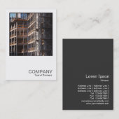 Square Foto 0450 - Bauwesen Visitenkarte (Vorne/Hinten)