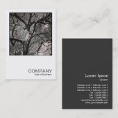 Square Foto 0458 - Magnolia Tree Visitenkarte (Vorne/Hinten)