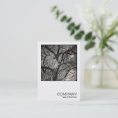 Square Foto 0458 - Magnolia Tree Visitenkarte (Stehend Vorderseite)