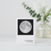 Square Foto 0477 - Super Moon Visitenkarte (Stehend Vorderseite)