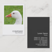 Square Foto 0488 - White Goose Visitenkarte (Vorne/Hinten)