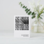 Square Foto 0510 - Gerüst Visitenkarte (Stehend Vorderseite)
