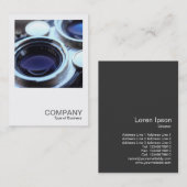 Square Foto 0538 - Vintage TLR-Kamera Visitenkarte (Vorne/Hinten)