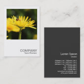 Square Foto 0543 - Besetzte Biene Visitenkarte (Vorne/Hinten)