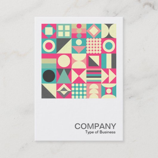 Square Foto 0596 - Abstrakt Squares 110419 Visitenkarte (Vorderseite)