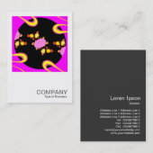 Square Foto 077 - Fraktal Design Visitenkarte (Vorne/Hinten)