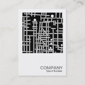 Square Foto 081 - Ungerade Kugelstruktur Visitenkarte (Vorderseite)