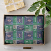 Square Foto Abschluss Class Year Green Seidenpapier (Geschenk)