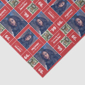 Square Foto Abschluss Class Year Red Seidenpapier (Ausschnitt)