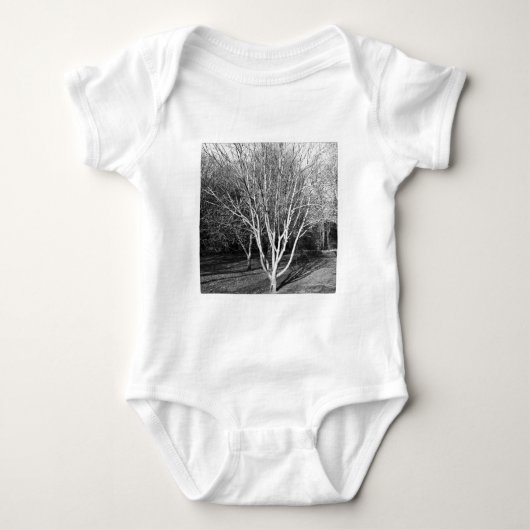 Square Foto - Baum Baby Strampler (Vorderseite)