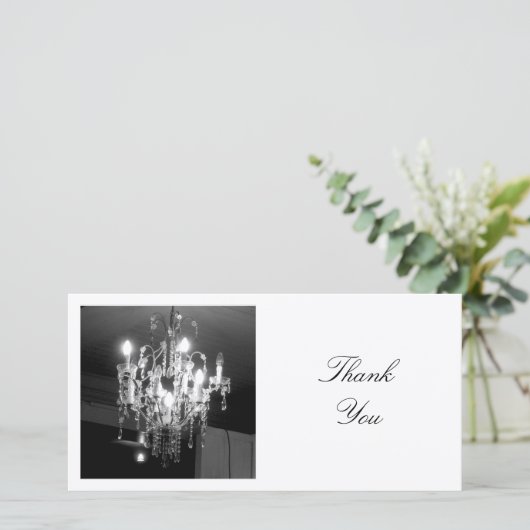 Square Foto - Chandler Dankeskarte (Stehend Vorderseite)