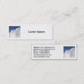 Square Foto - Cumulus Cloud Mini Visitenkarte (Vorne/Hinten)