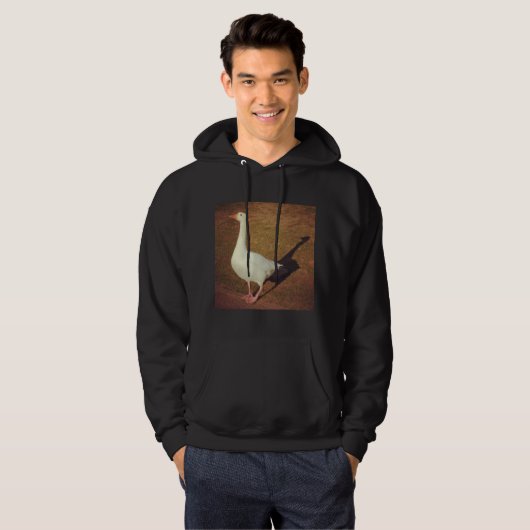 Square Foto - Gänse Hoodie (Vorne ganz)