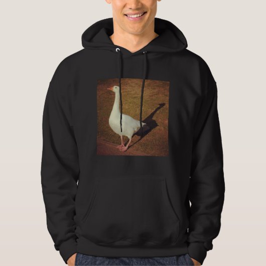 Square Foto - Gänse Hoodie (Vorderseite)