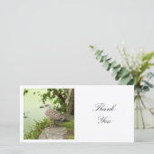 Square Foto - Gull Dankeskarte (Stehend Vorderseite)