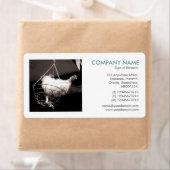 Square Foto - Hühnchen im Korb (Insitu)