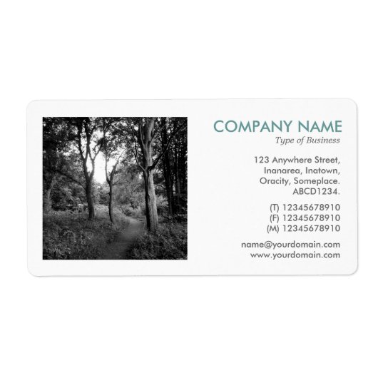 Square Foto - Im Wald (Vorne)