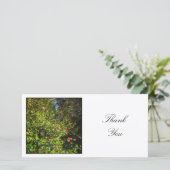 Square Foto - Kamelien Dankeskarte (Stehend Vorderseite)