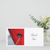 Square Foto - Light Ship Dankeskarte (Stehend Vorderseite)