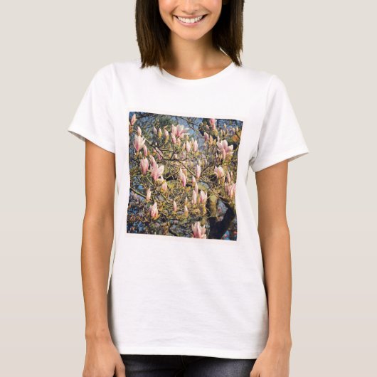 Square Foto - Magnolia Blossom T-Shirt (Vorderseite)
