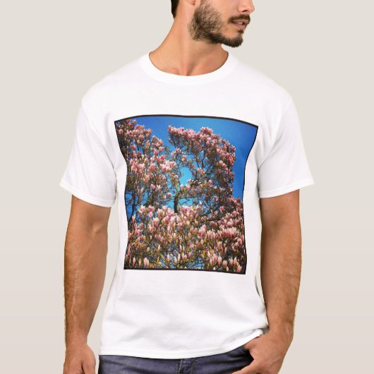 Square Foto - Magnolia Blossom T-Shirt (Vorderseite)