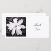 Square Foto - Magnolia Dankeskarte (Vorne/Hinten)
