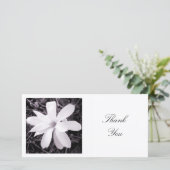 Square Foto - Magnolia Dankeskarte (Stehend Vorderseite)