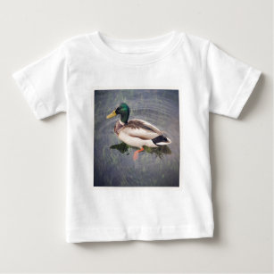Square Foto - Mallard Duck Baby T-shirt