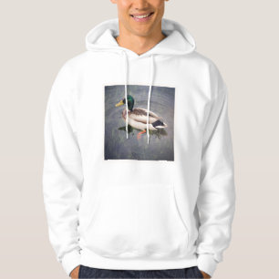 Square Foto - Mallard Duck Hoodie