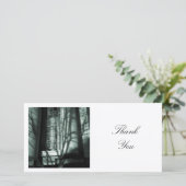 Square Foto - Museumsfenster Dankeskarte (Stehend Vorderseite)