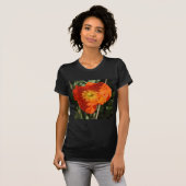 Square Foto - Orange Poppy T-Shirt (Vorne ganz)
