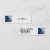 Square-Foto - Reflektierter Büroblock Mini Visitenkarte (Vorne/Hinten)