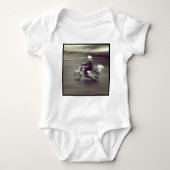 Square Foto - Speedy Moped Baby Strampler (Vorderseite)