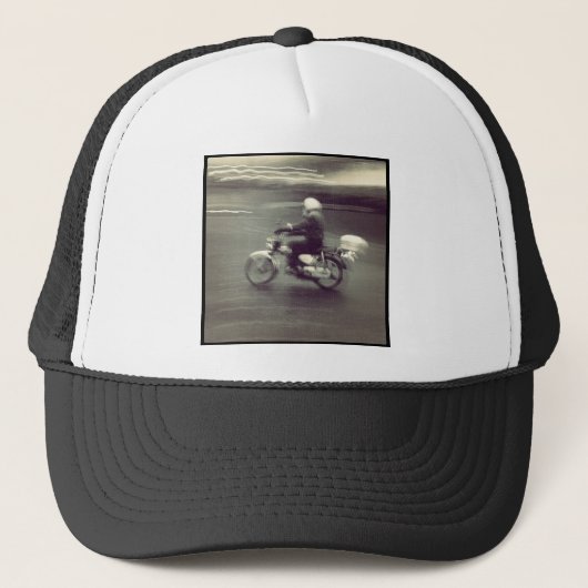 Square Foto - Speedy Moped Truckerkappe (Vorderseite)
