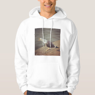 Square Foto - Squawawing Seagull Hoodie