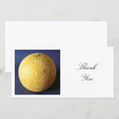 Square Foto - Sugar Melon Dankeskarte (Vorne/Hinten)