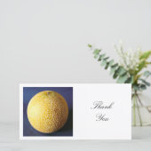 Square Foto - Sugar Melon Dankeskarte (Stehend Vorderseite)