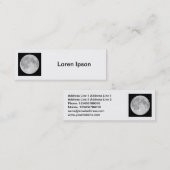 Square Foto - Super Moon Mini Visitenkarte (Vorne/Hinten)