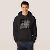 Square Foto - Universität Hoodie (Vorne ganz)