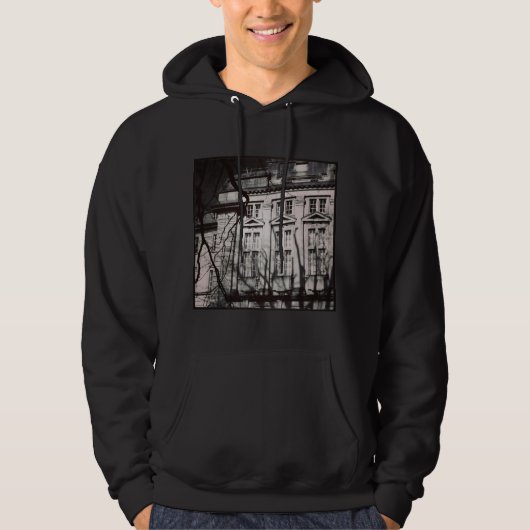 Square Foto - Universität Hoodie (Vorderseite)